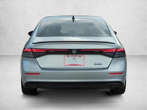 Solar Silver Metallic 2024 Honda Accord Hybrid Sport-L