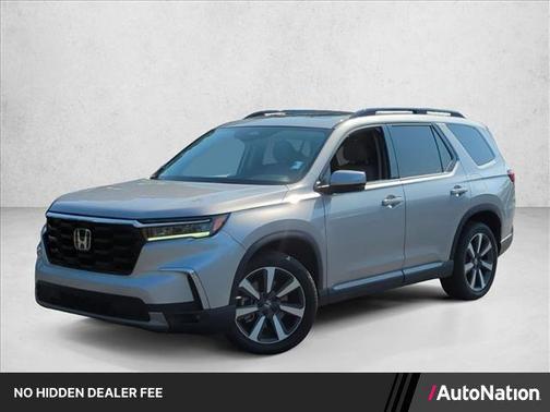 Lunar Silver Metallic 2025 Honda Pilot Touring 8-Passenger