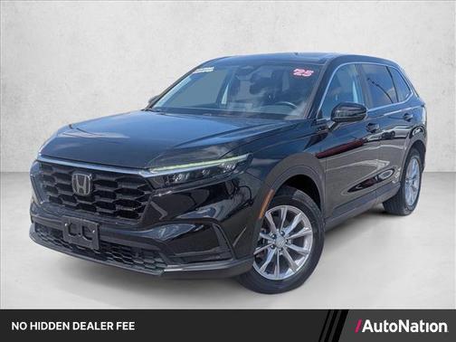 Black 2025 Honda CR-V EX-L AWD