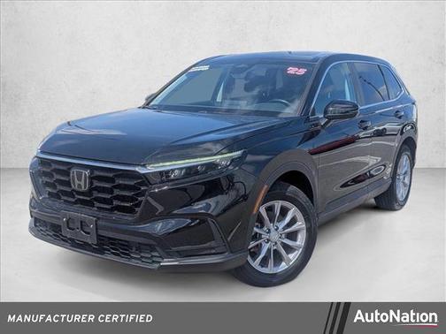 Black 2025 Honda CR-V EX-L AWD