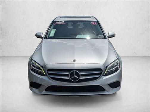 Iridium Silver Metallic 2021 Mercedes-Benz C-Class Sedan