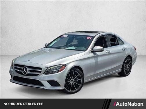Iridium Silver Metallic 2021 Mercedes-Benz C-Class Sedan