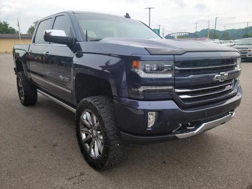 Blue 2018 Chevrolet Silverado 1500 LTZ