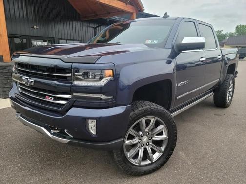 Blue 2018 Chevrolet Silverado 1500 LTZ