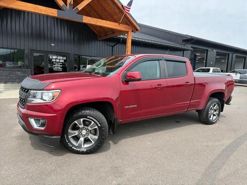 Red 2019 Chevrolet Colorado Z71