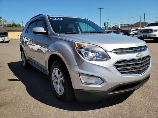 Silver Ice Metallic 2017 Chevrolet Equinox 1LT
