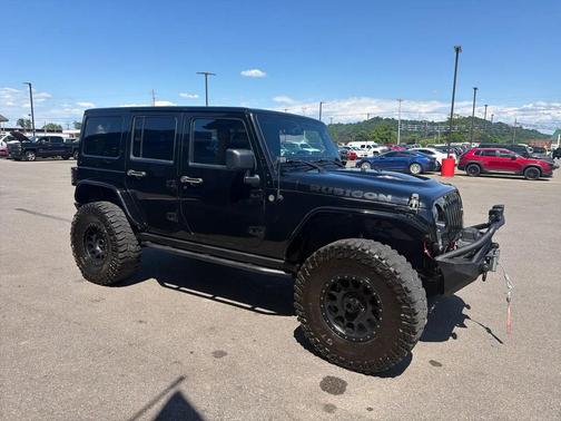 Black Clearcoat 2014 Jeep Wrangler Unlimited Rubicon