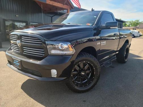 Black Clearcoat 2013 RAM 1500 Sport