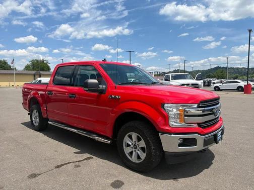 Red 2019 Ford F-150 King-Ranch SuperCrew