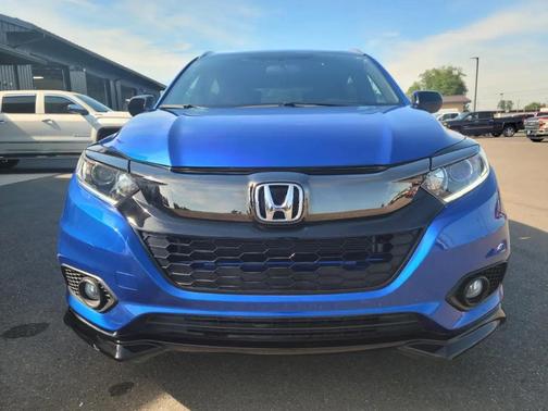 Aegean Blue Metallic 2022 Honda HR-V AWD Sport