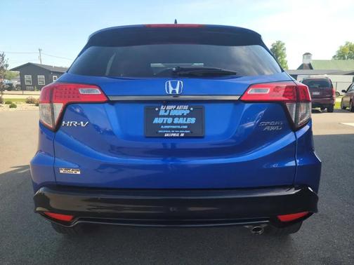 Aegean Blue Metallic 2022 Honda HR-V AWD Sport