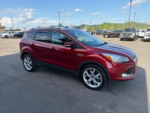 Ruby Red Tinted Clearcoat 2013 Ford Escape Titanium