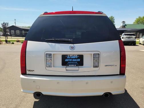 White Diamond Tricoat 2008 Cadillac SRX V6
