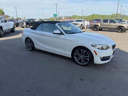 White 2018 BMW 230 230i Convertible