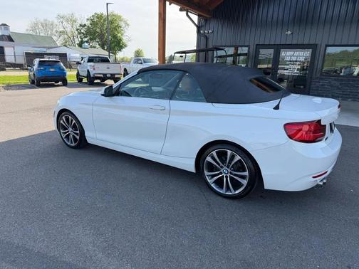 White 2018 BMW 230 230i Convertible
