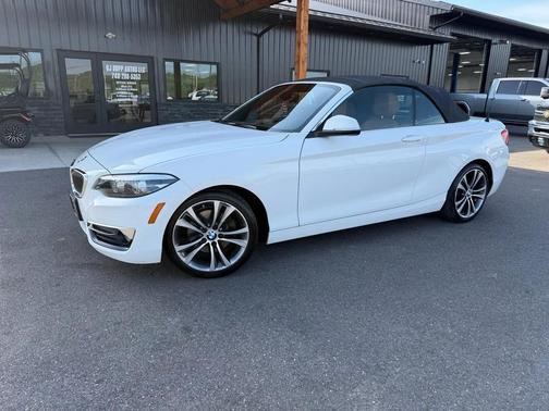 White 2018 BMW 230 230i Convertible