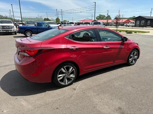 Geranium Red 2015 Hyundai ELANTRA Limited