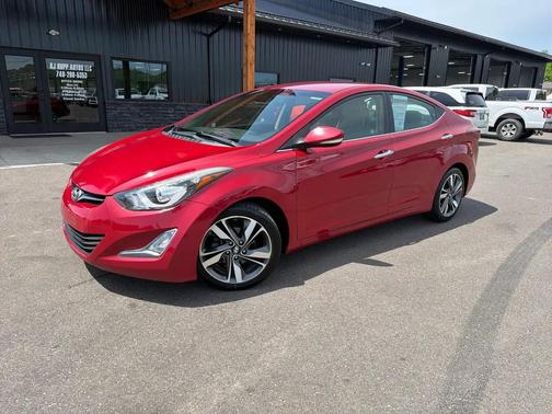 Geranium Red 2015 Hyundai ELANTRA Limited