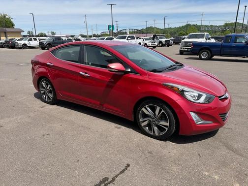 Geranium Red 2015 Hyundai ELANTRA Limited