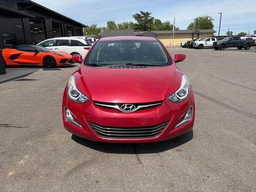 Geranium Red 2015 Hyundai ELANTRA Limited