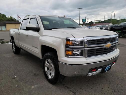 White Diamond Tricoat 2015 Chevrolet Silverado 1500 2LT
