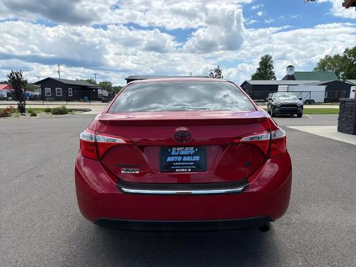 Barcelona Red Metallic 2015 Toyota Corolla S Plus