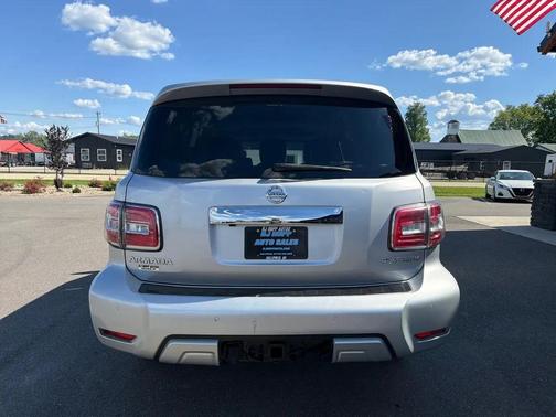 Brilliant Silver 2017 Nissan Armada Platinum