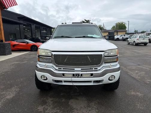 Summit White 2004 GMC Sierra 3500 SLT Crew Cab
