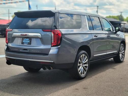 Satin Steel Metallic 2021 GMC Yukon XL Denali