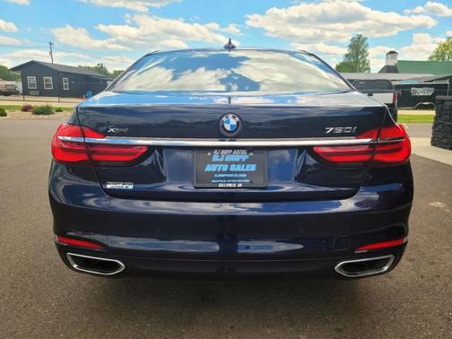 Imperial Blue Metallic 2019 BMW 750 i xDrive