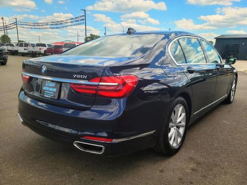 Imperial Blue Metallic 2019 BMW 750 i xDrive