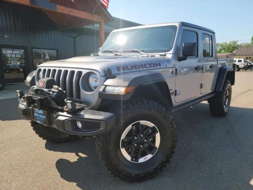 Billet Silver Metallic Clearcoat 2021 Jeep Gladiator Rubicon