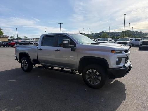 Silver Ice Metallic 2021 Chevrolet Silverado 2500 Custom