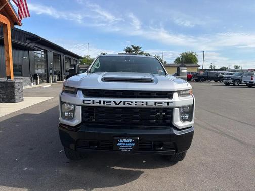 Silver Ice Metallic 2021 Chevrolet Silverado 2500 Custom