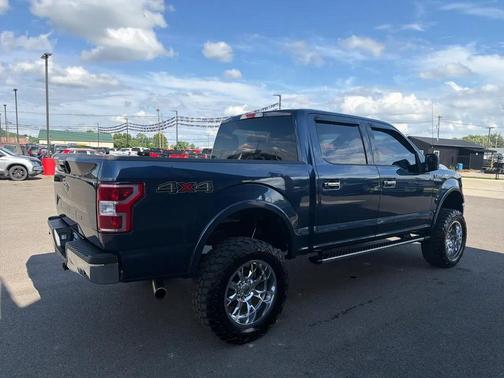 Blue 2018 Ford F-150 XLT