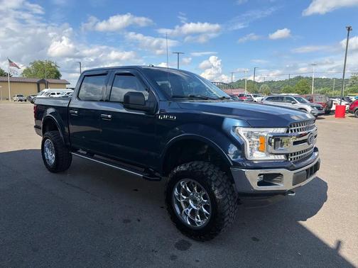 Blue 2018 Ford F-150 XLT