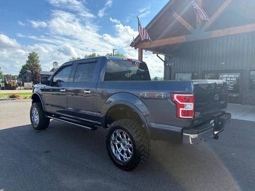 Blue 2018 Ford F-150 XLT