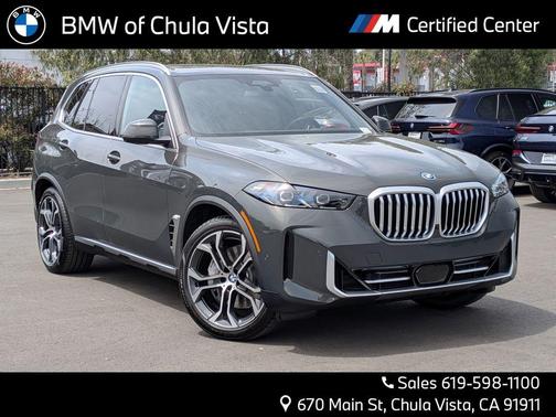 Gray Metallic 2026 BMW X5 PHEV xDrive50e