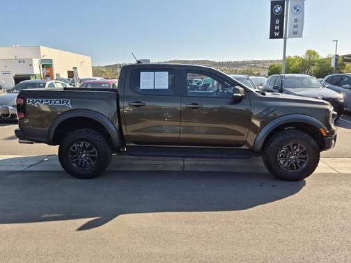 Green Metallic 2024 Ford Ranger Raptor