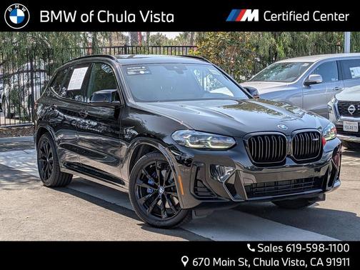 Black Sapphire Metallic 2023 BMW X3 M40i