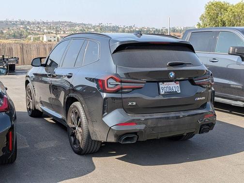 Black Sapphire Metallic 2023 BMW X3 M40i