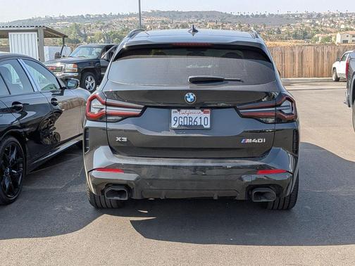 Black Sapphire Metallic 2023 BMW X3 M40i