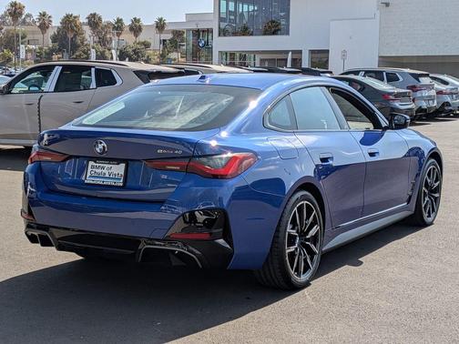 Portimao Blue Metallic 2026 BMW i4 Gran Coupe eDrive40