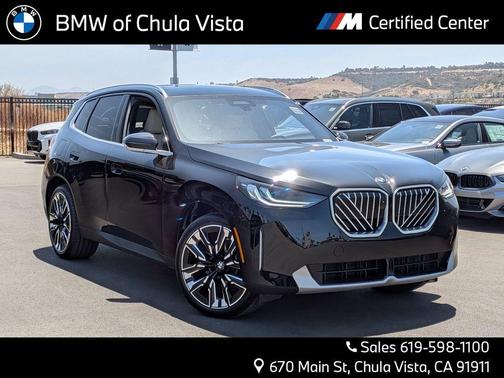 Black Sapphire Metallic 2026 BMW X3 30 xDrive
