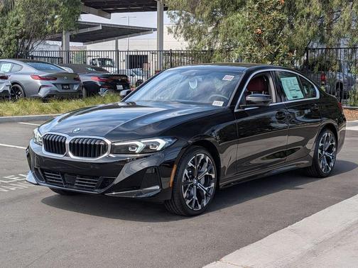 Jet Black 2026 BMW 330 i NA