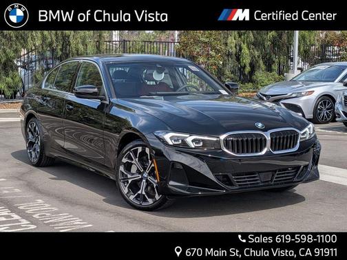 Jet Black 2026 BMW 330 i NA