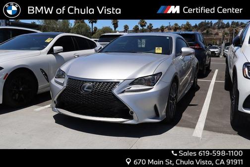Silver 2017 Lexus RC 350 Base