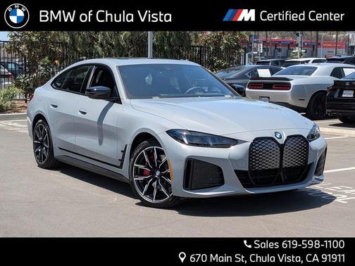 Gray Metallic 2026 BMW i4 Gran Coupe xDrive40