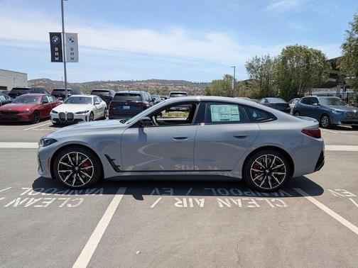 Gray Metallic 2026 BMW i4 Gran Coupe xDrive40