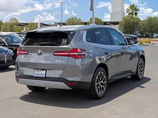 Gray Metallic 2026 BMW X3 30 xDrive